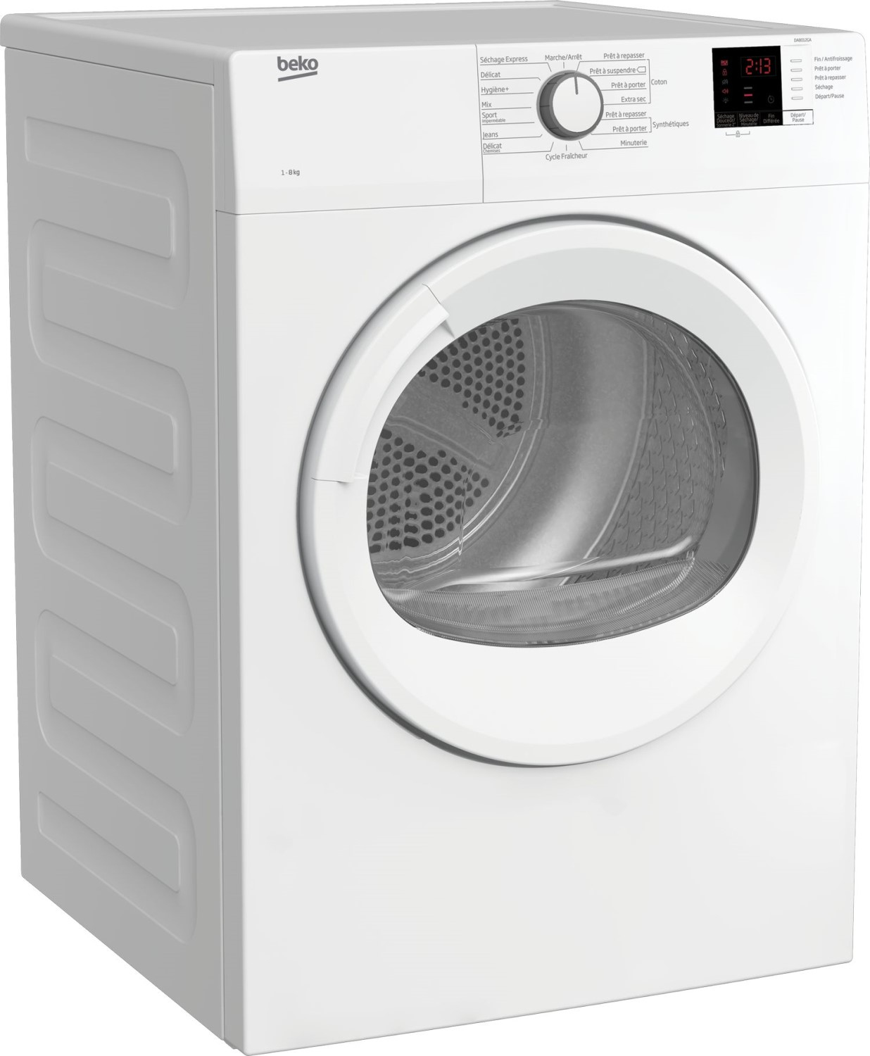 Beko DA8013PA tumble dryer Freestanding Front-load – image 2