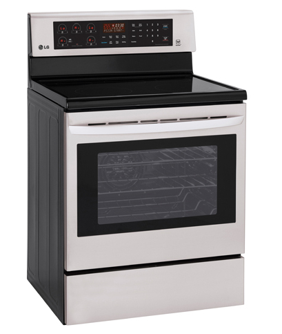 LG LRE6383ST cooker Freestanding cooker Electric Black, Stainless steel – image 3