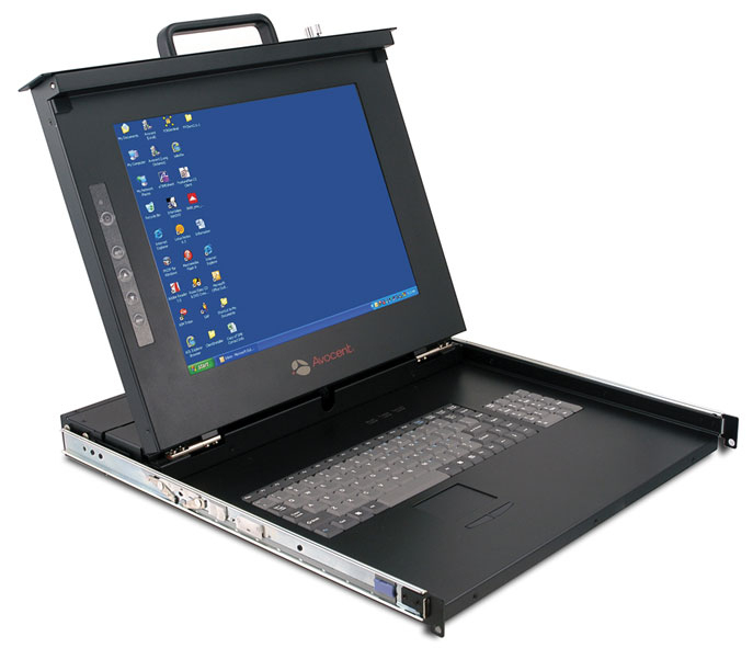 Vertiv 17" Single-Rail Rack Console DK – image 1