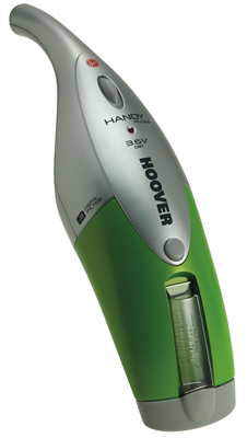 Hoover SP36DG handheld vacuum Green, Silver Bagless