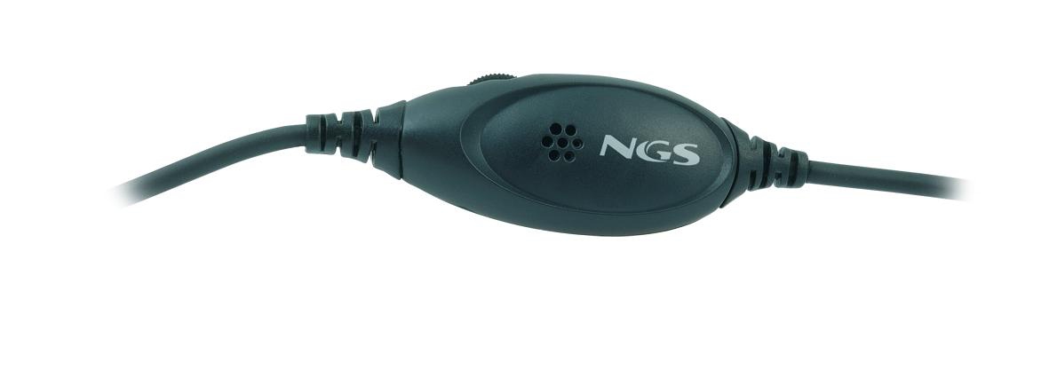 NGS Vox340dj Headset Wired Head-band Gaming Black – image 2