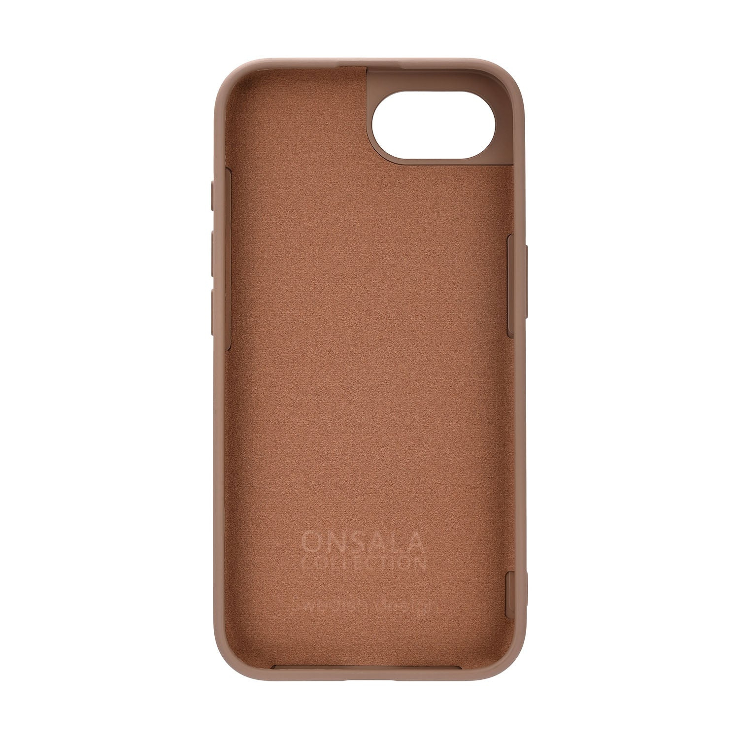 Onsala Phone Case Silicone Touch Chocolate - iPhone 16e/17e – image 3