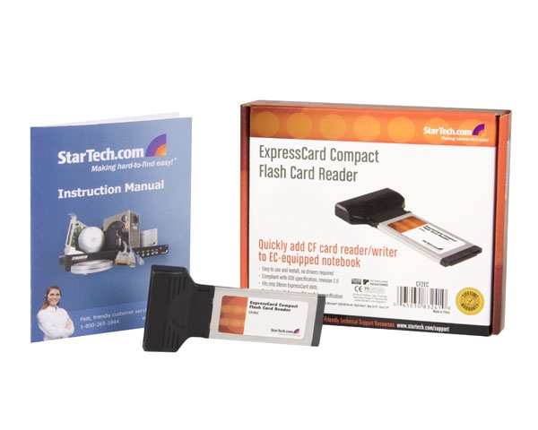 StarTech.com ExpressCard CF Media Memory Card Reader – image 4