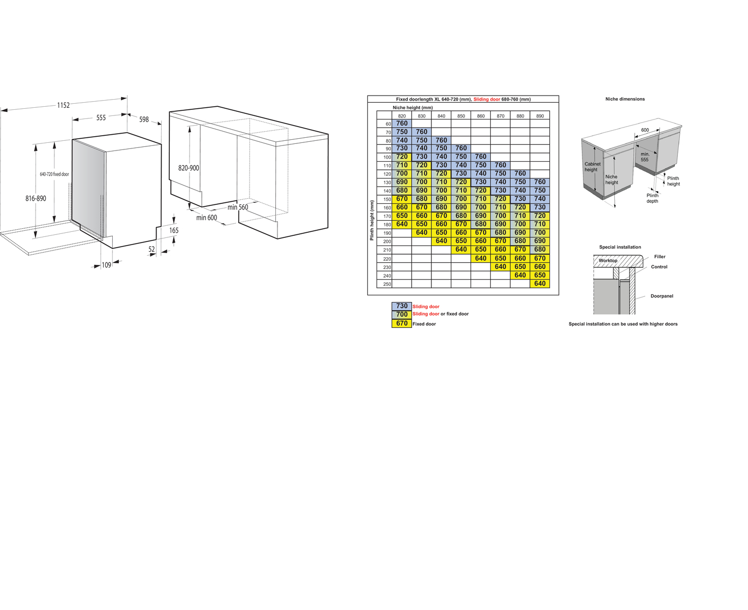 Gorenje GV693C60UVAD — vue 1 sur 2