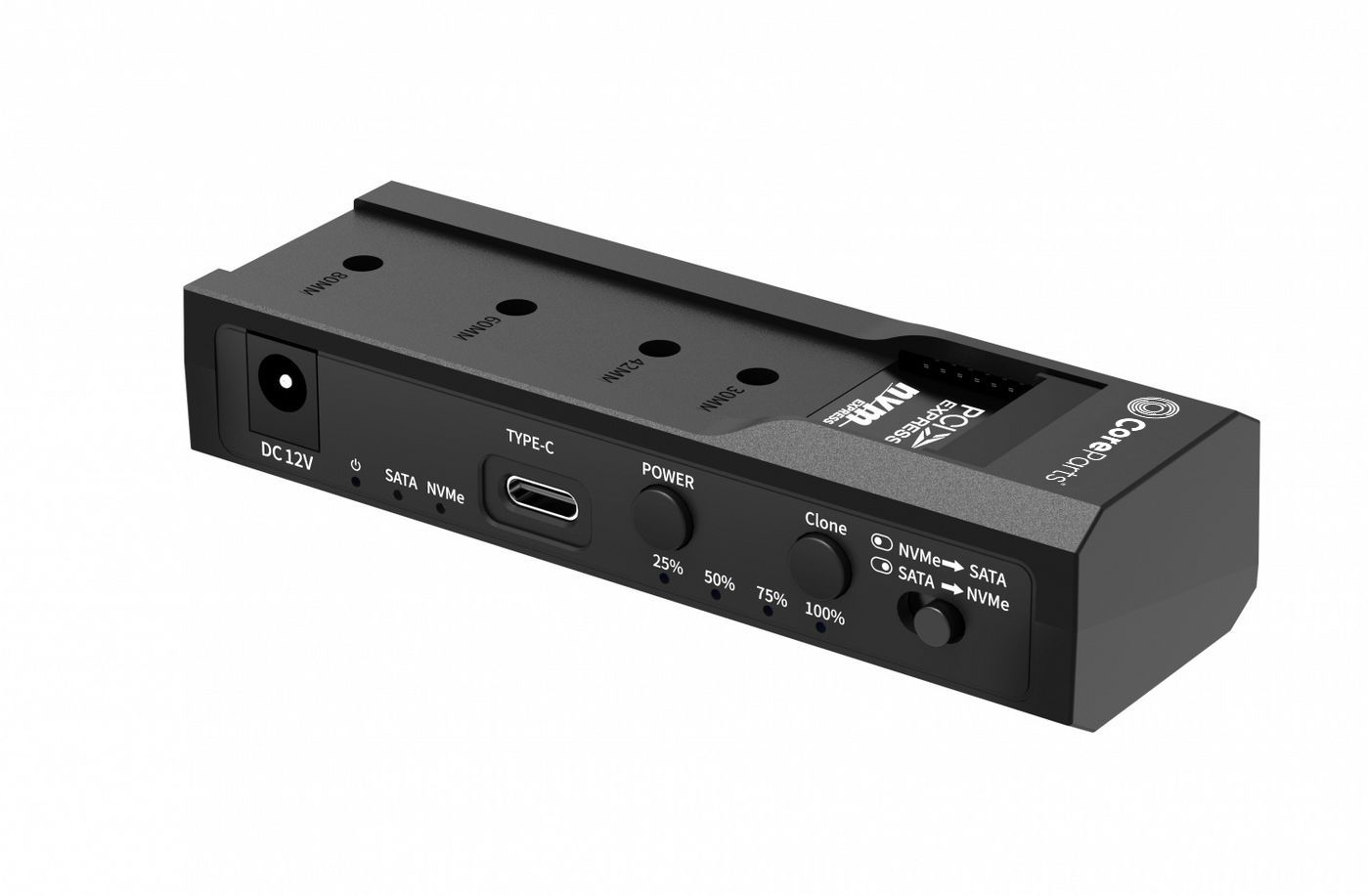 MS-CLONER-M2-2.5 media duplicator Black