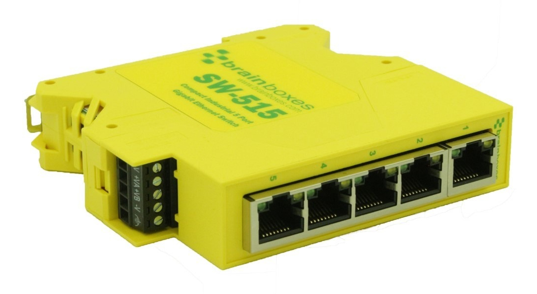 Brainboxes Industrial 5 Port Gigabit Ethernet Switch – image 7