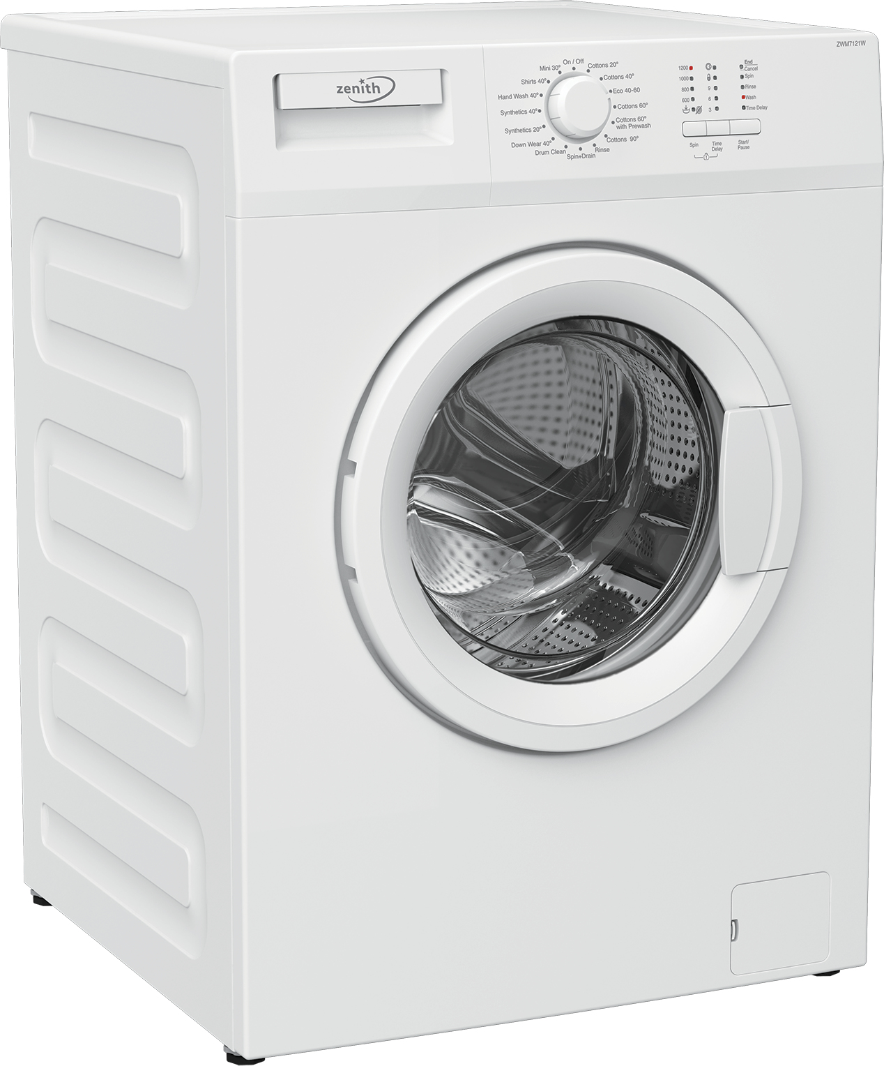 Zenith ZWM7121W washing machine Front-load – image 2
