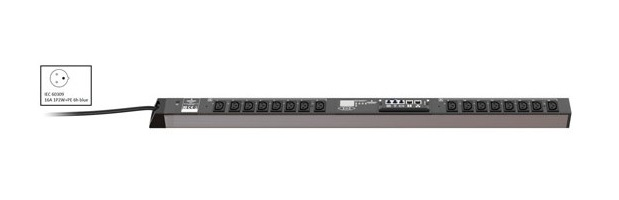 Vertiv MPH2 Rack PDU, outlet metered, 0U, input IEC 60309 – image 1