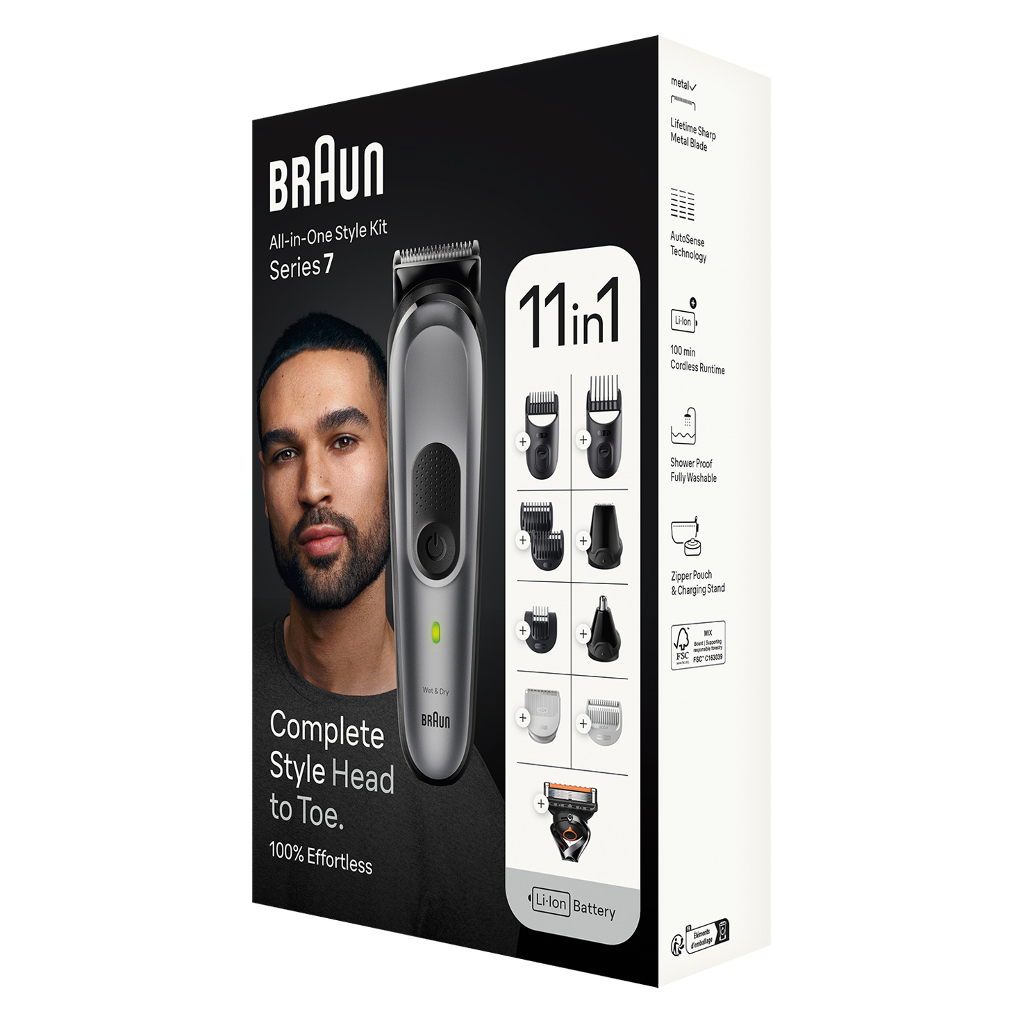 Braun All in One Trimmer 7 MGK7440 Grey – image 3