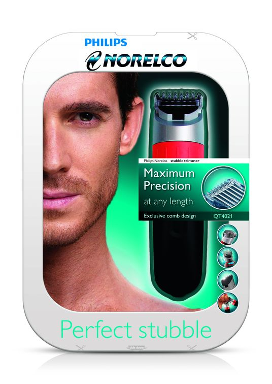 Philips BEARDTRIMMER Series 3000 QT4021/50 beard trimmer Black, Silver – image 3