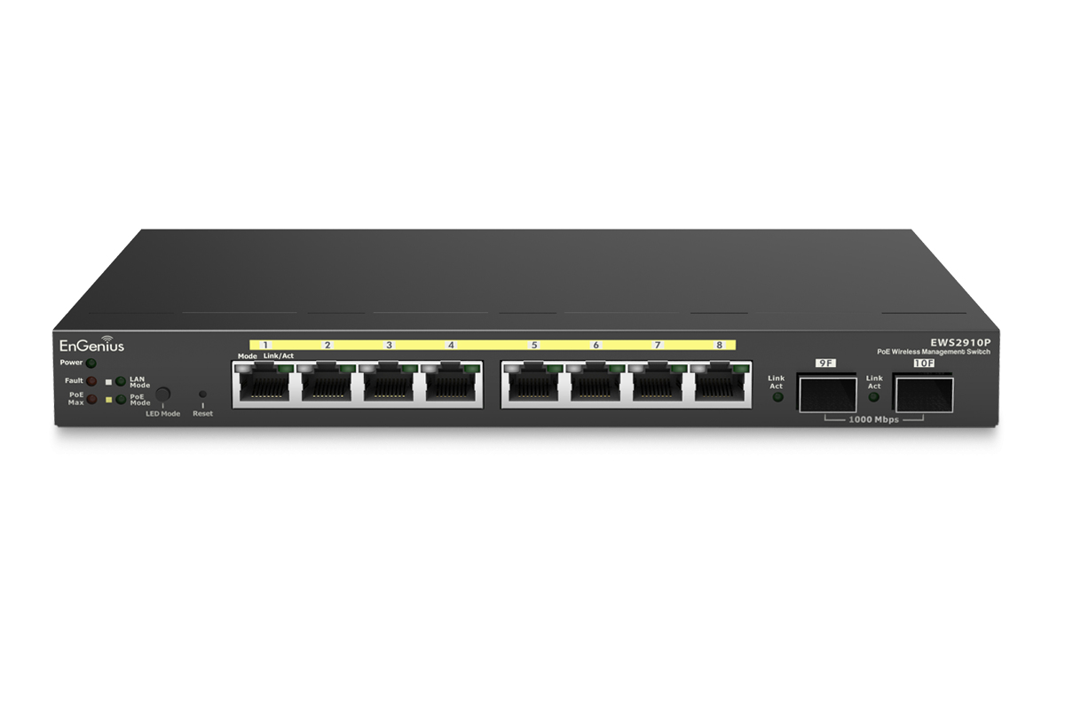 EnGenius EWS2910P-Kit-300 Managed L2 Gigabit Ethernet (10/100/1000) Power over Ethernet (PoE) 1U Grey