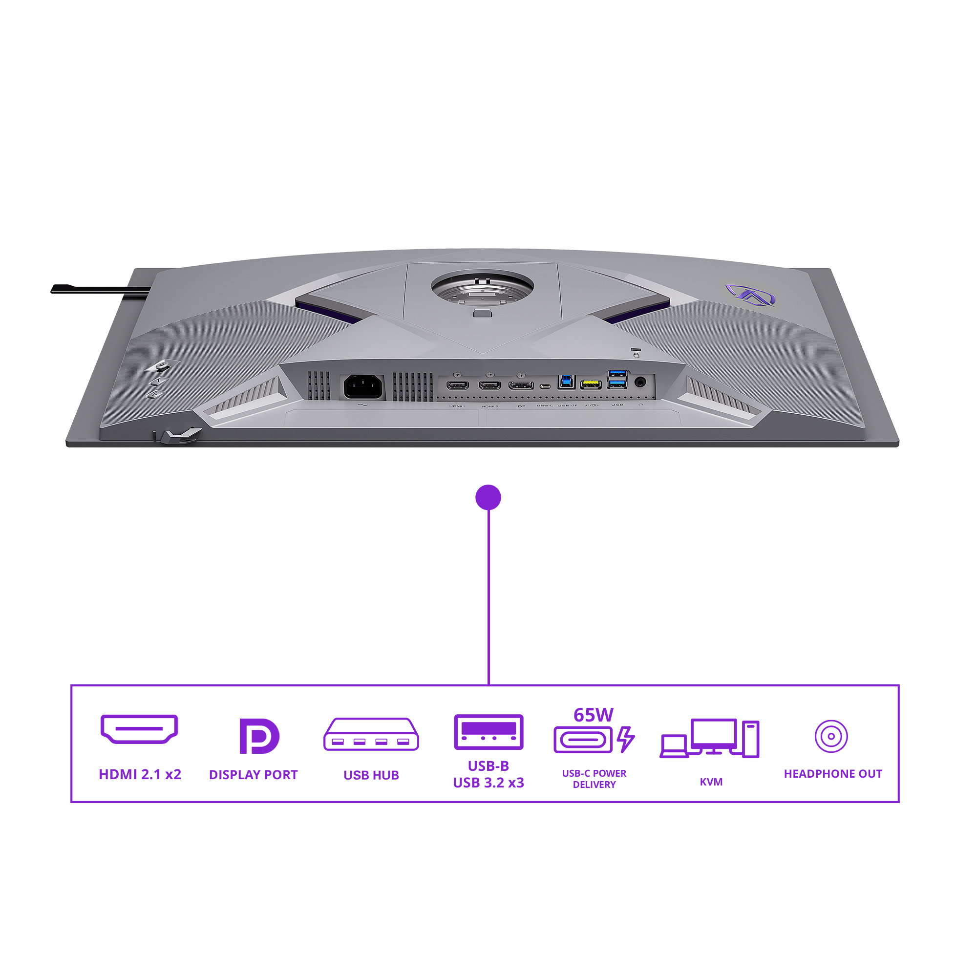 AOC AGON PRO AGP277QKDC computer monitor – image 4