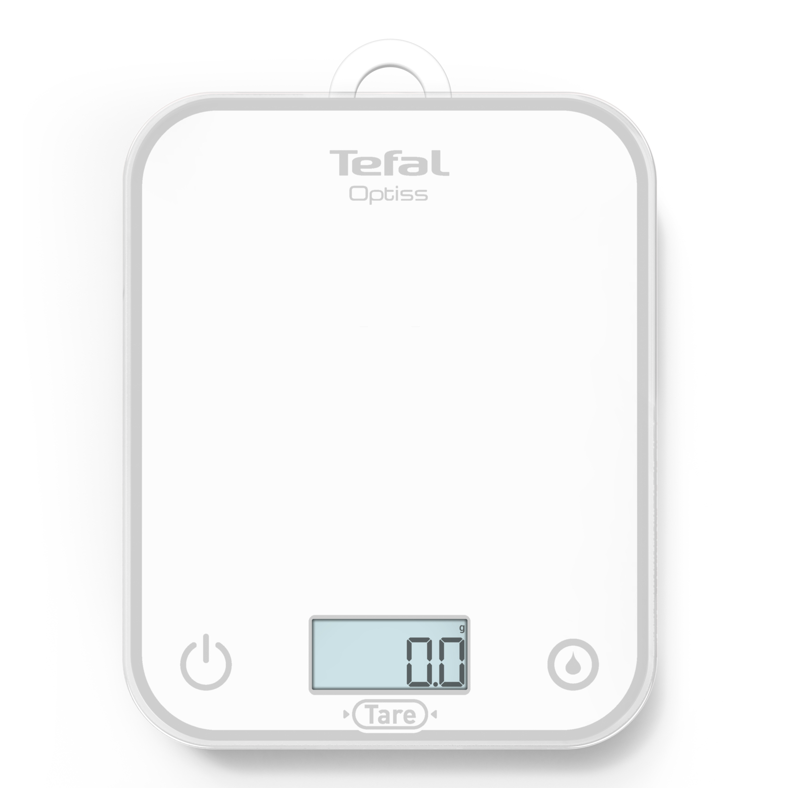 Tefal Optiss BC50U0 White Countertop Rectangle Electronic kitchen scale – image 1