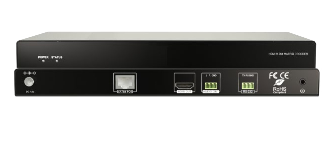 AG Neovo HVWCIP-R AV extender AV receiver Black