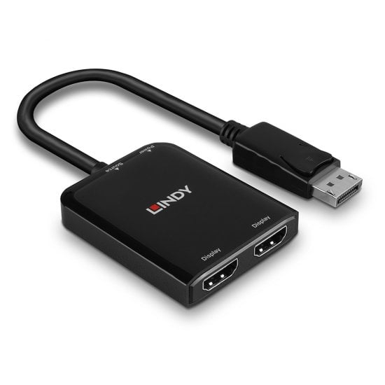 Lindy 38433 Videokabel-Adapter DisplayPort 2 x HDMI