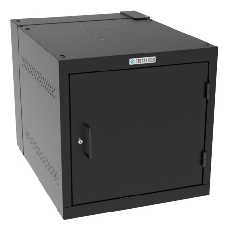 Vertiv GL24WDS-B-00 rack cabinet 11U Wall mounted rack Black – image 1