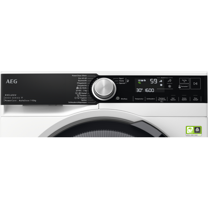 AEG LR8D80609 washing machine Front-load – image 2