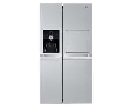 LG GSL545NSQZ side-by-side refrigerator Freestanding Stainless steel