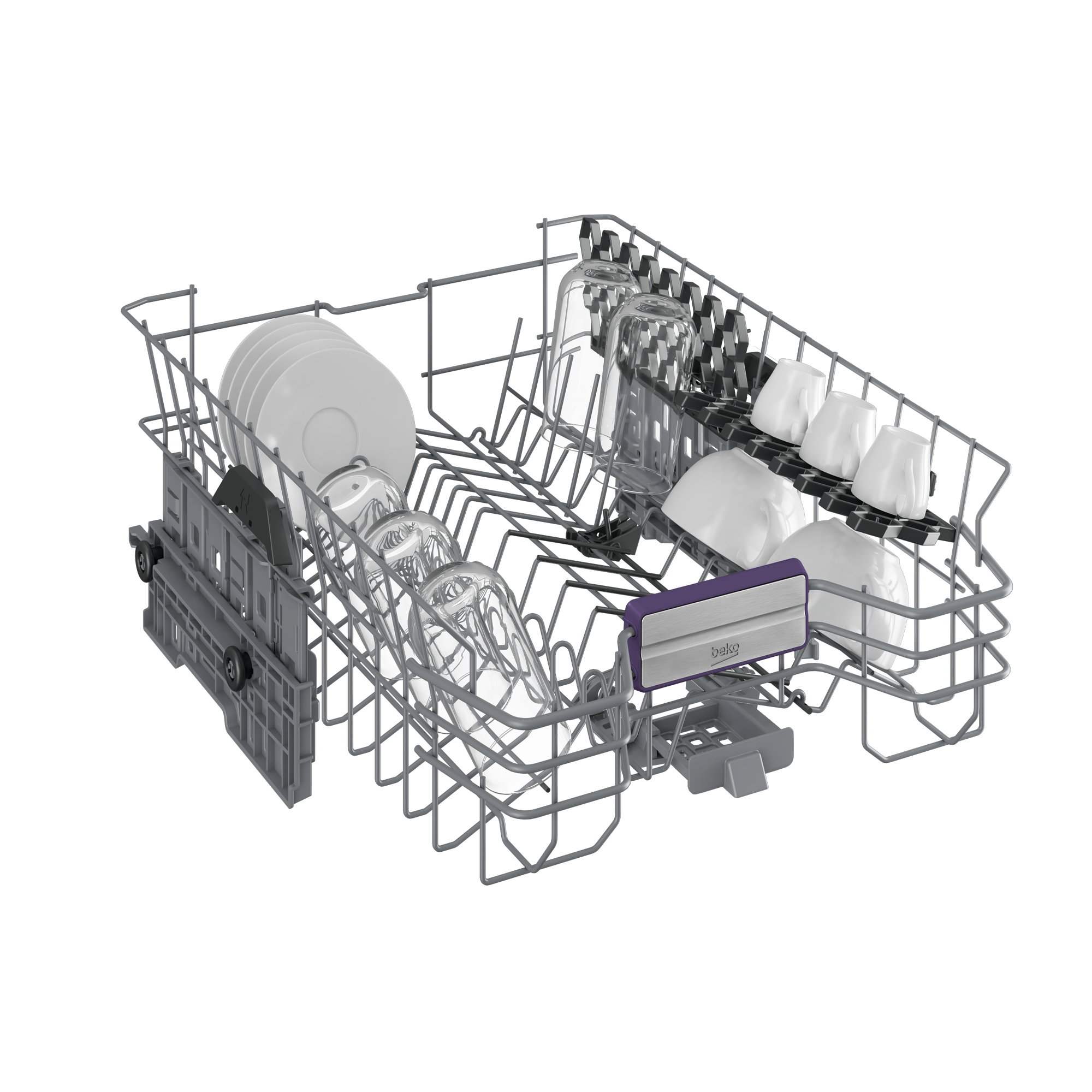 Beko BDFS26040XA dishwasher Freestanding 10 place settings – image 5