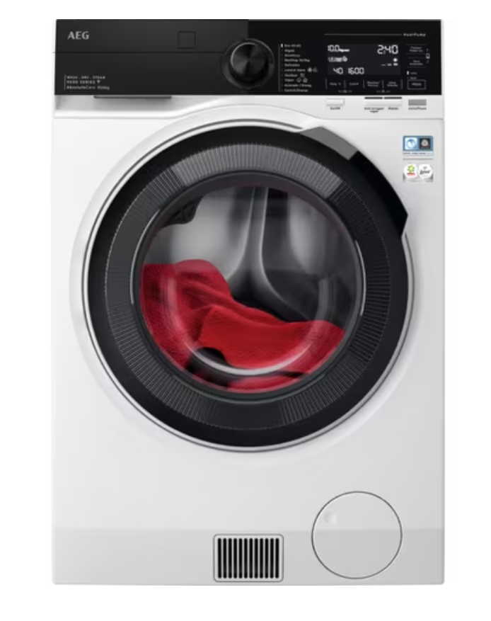 AEG Series 7000 LWR9816O5X washer dryer Freestanding Front-load White – image 1