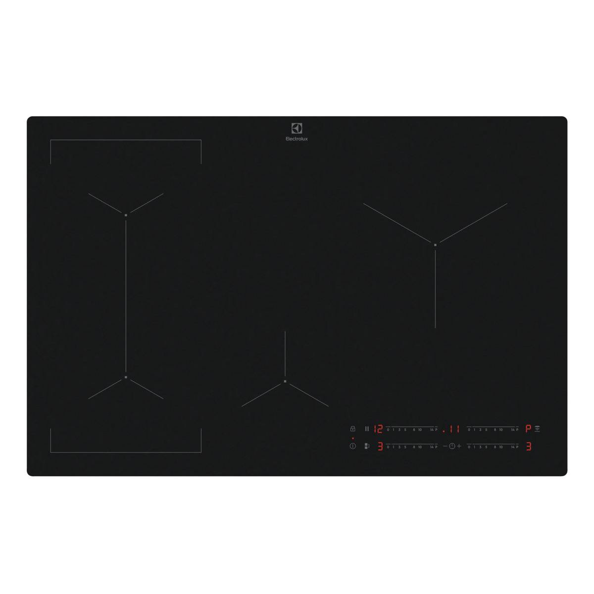 Electrolux CIV83443CT Black Built-in