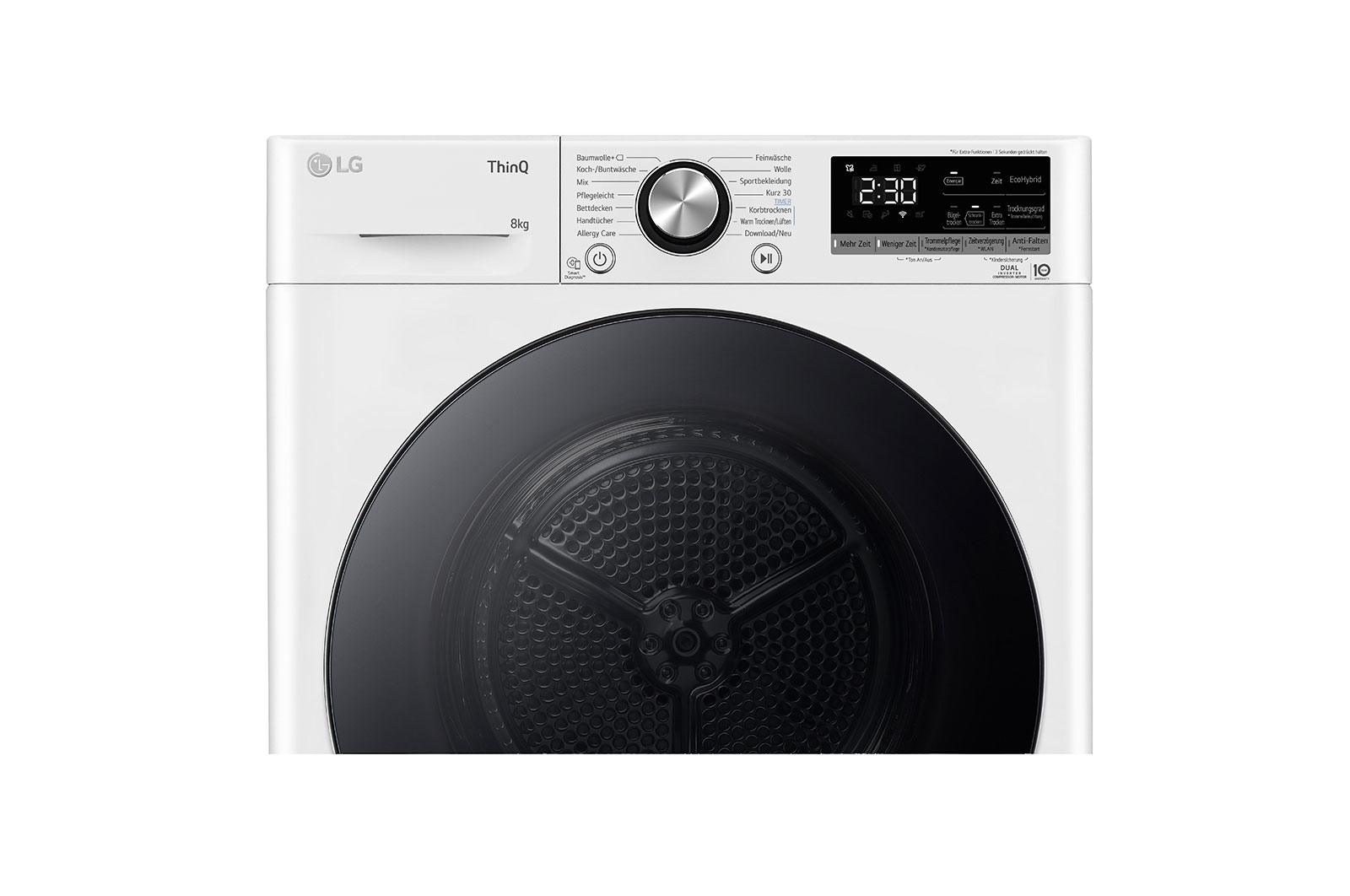 LG RT80V9W tumble dryer Freestanding Front-load – image 6