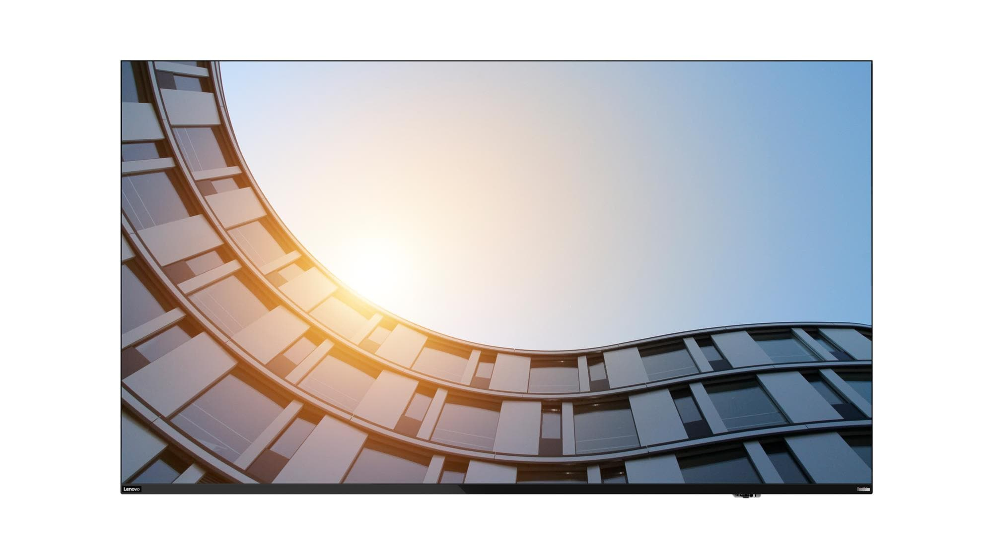 Lenovo ThinkVision E65 LFD Monitor PC 163,8 cm (64.5") 3840 x 2160 Pixel 4K Ultra HD LCD Nero