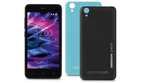 MEDION LIFE E4504 11.4 cm (4.5") Dual SIM Android 5.1 4G 1 GB 8 GB 1800 mAh Black – image 2