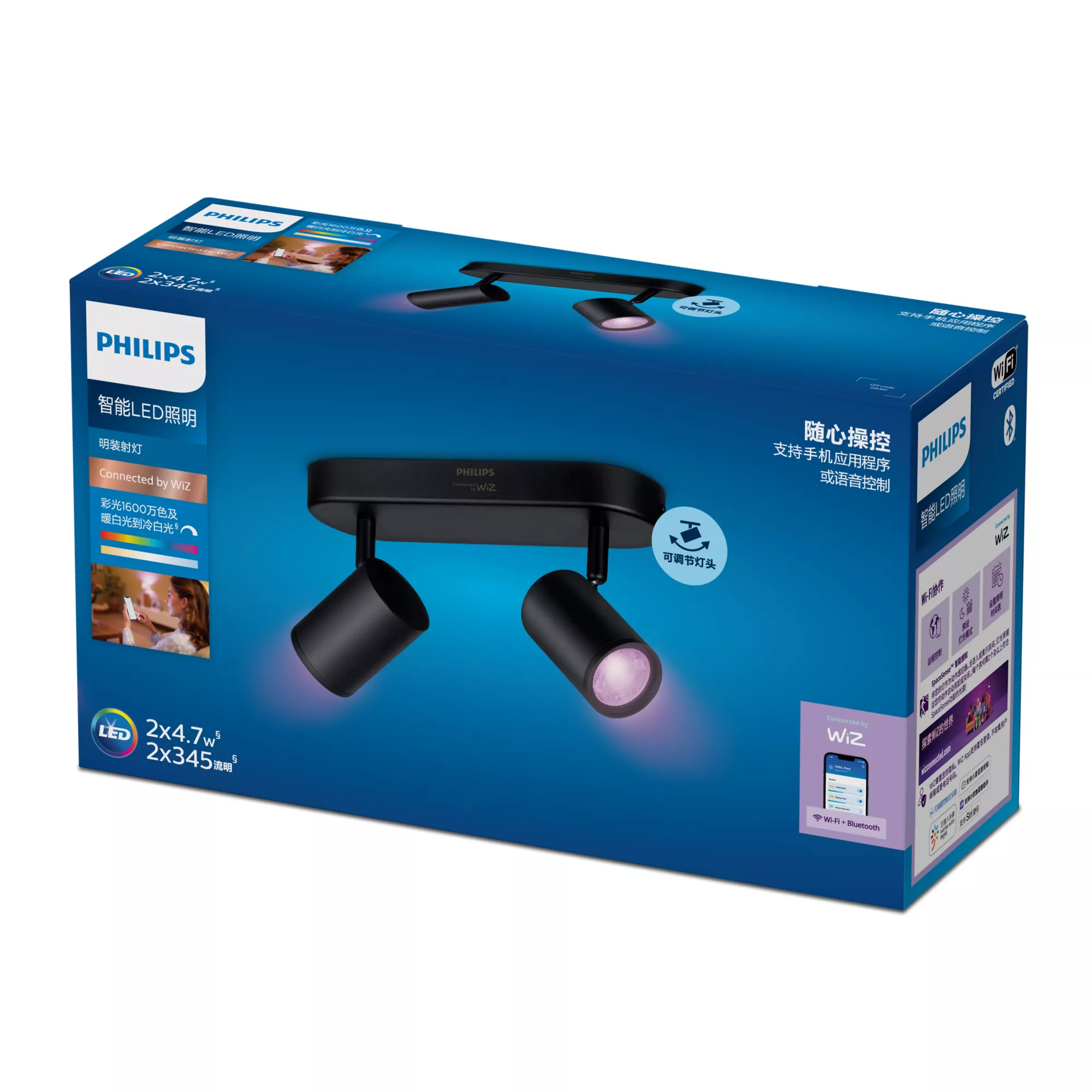 Philips by Signify Philips 6922341955174 smart lighting Smart lighting spot Wi-Fi/Bluetooth – image 3