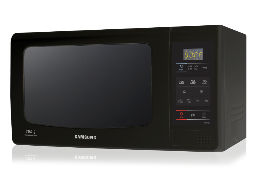 Samsung MW733K-B microwave Black Countertop – image 2