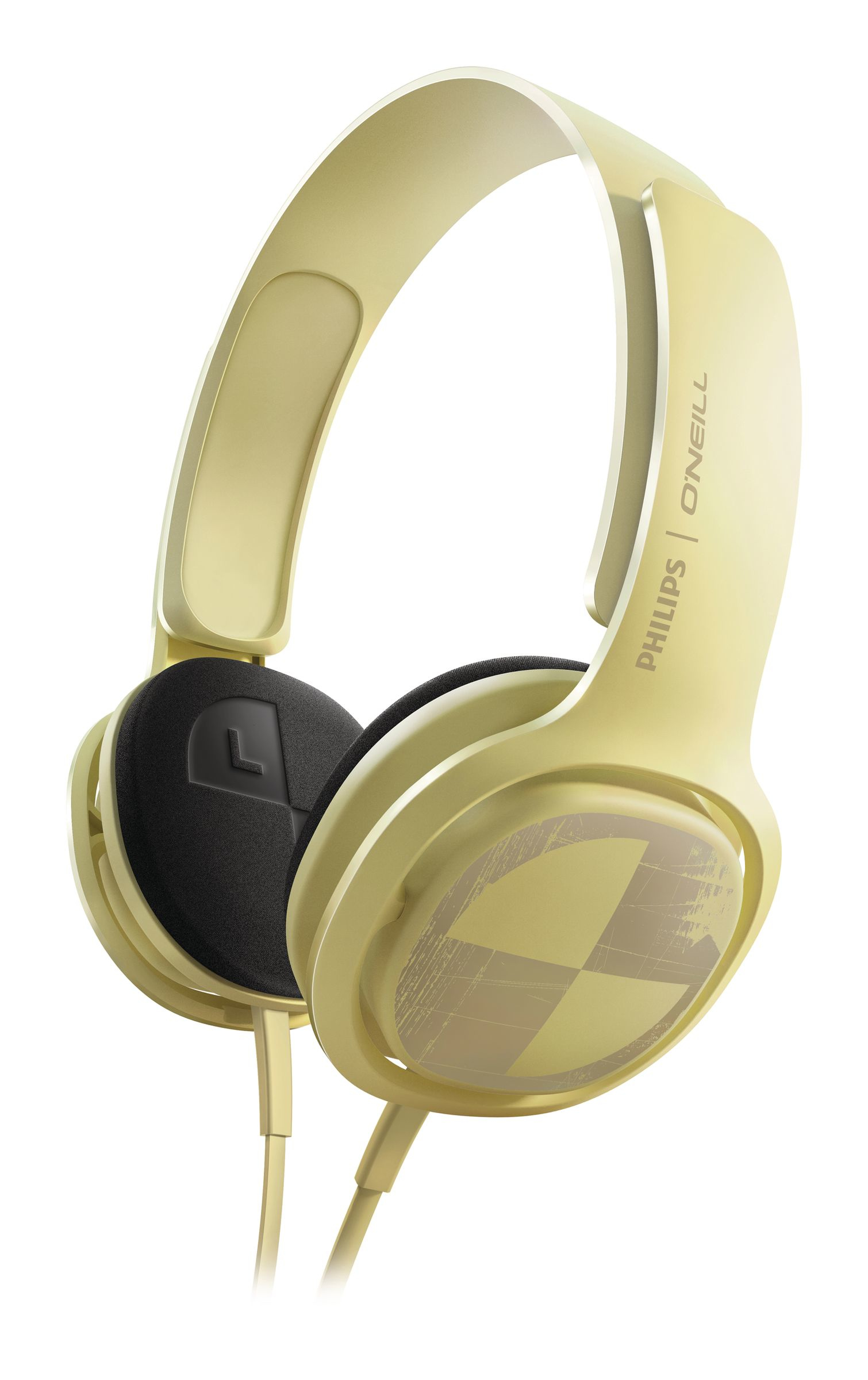 Philips O'Neill SHO3300BEACH/28 headphones/headset Wired Head-band Music Yellow – image 1