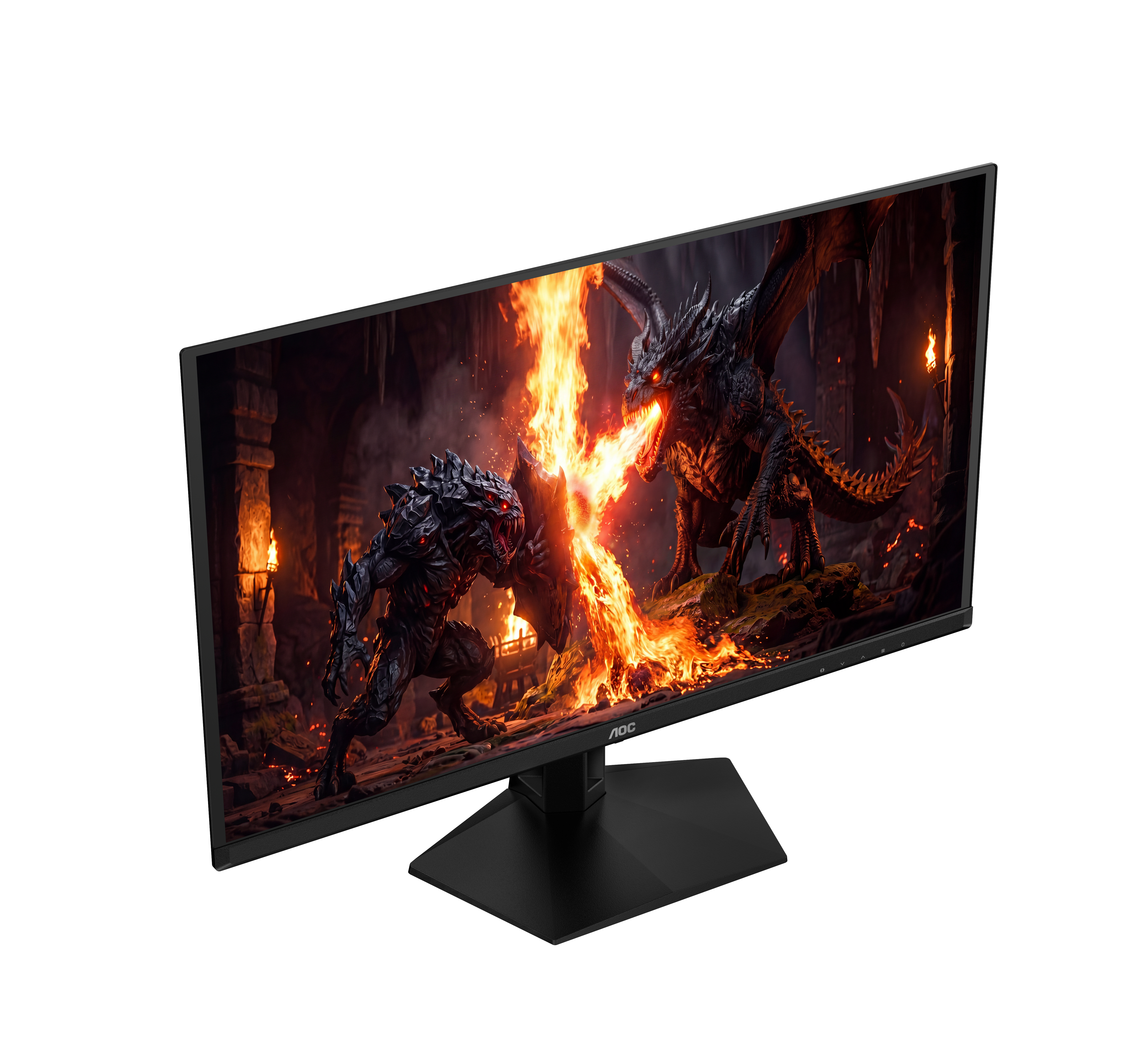 AOC G4 Q27G41ZDF computer monitor 67.3 cm (26.5″) 2560 x 1440 pixels Quad HD QD-OLED Black, Red image 8
