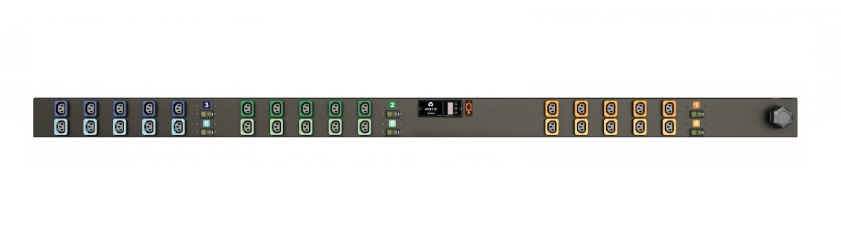 Vertiv I10074L power distribution unit (PDU) 30 AC outlet(s) Black