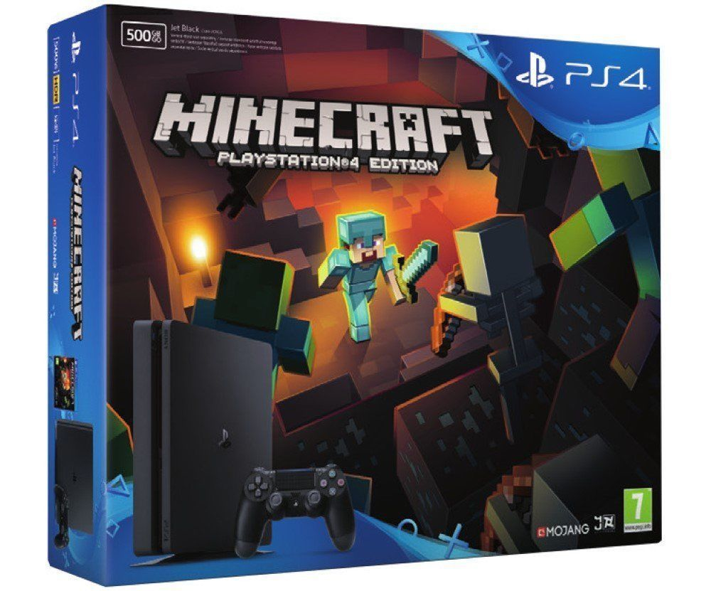 Sony Interactive Entertainment Playstation 4 Slim + Minecraft – image 1