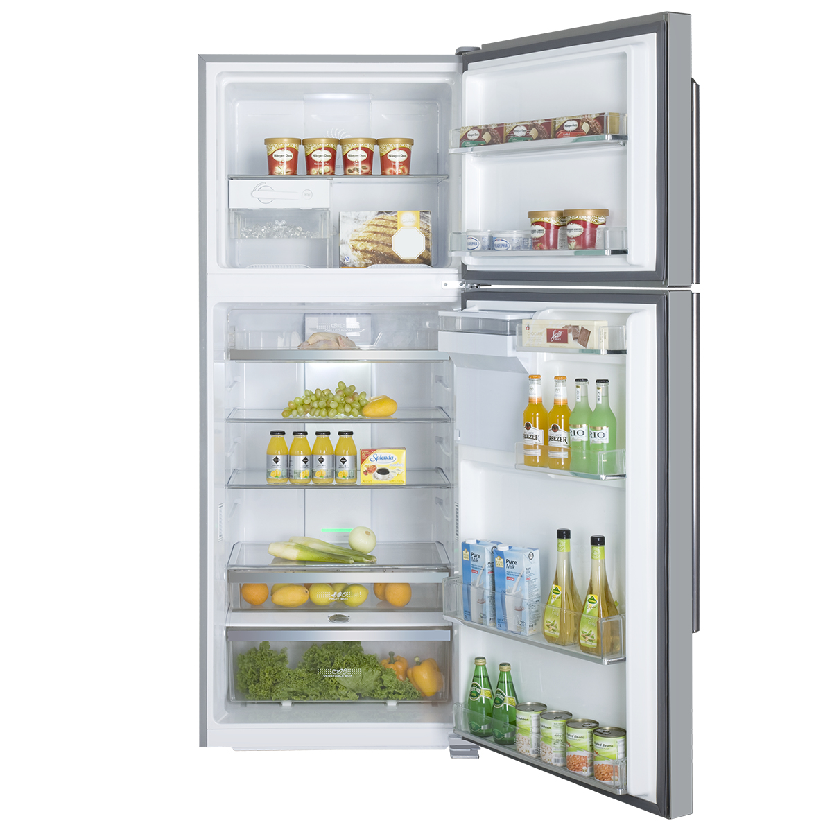 Haier D1FE671WF fridge-freezer Freestanding – image 2
