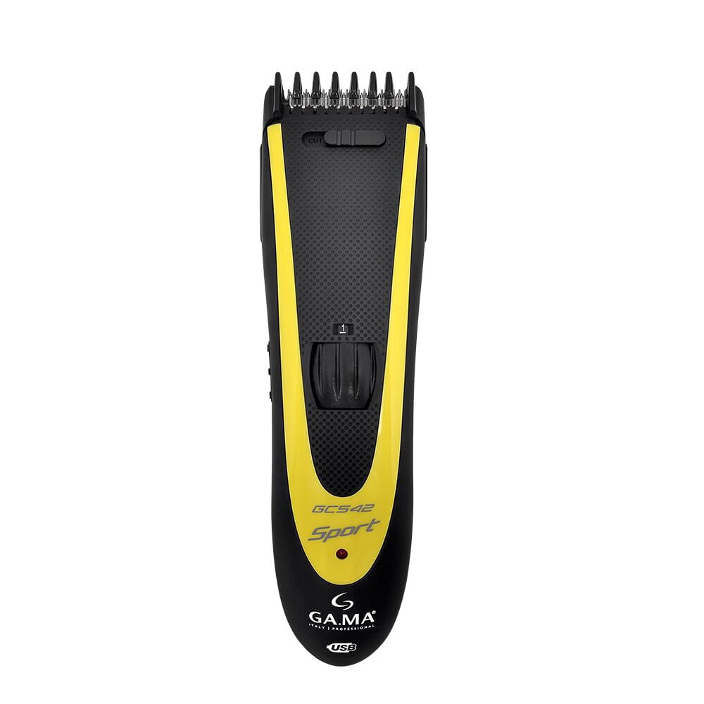 GA.MA GC547 hair trimmers/clipper Black, Yellow 5 – image 2