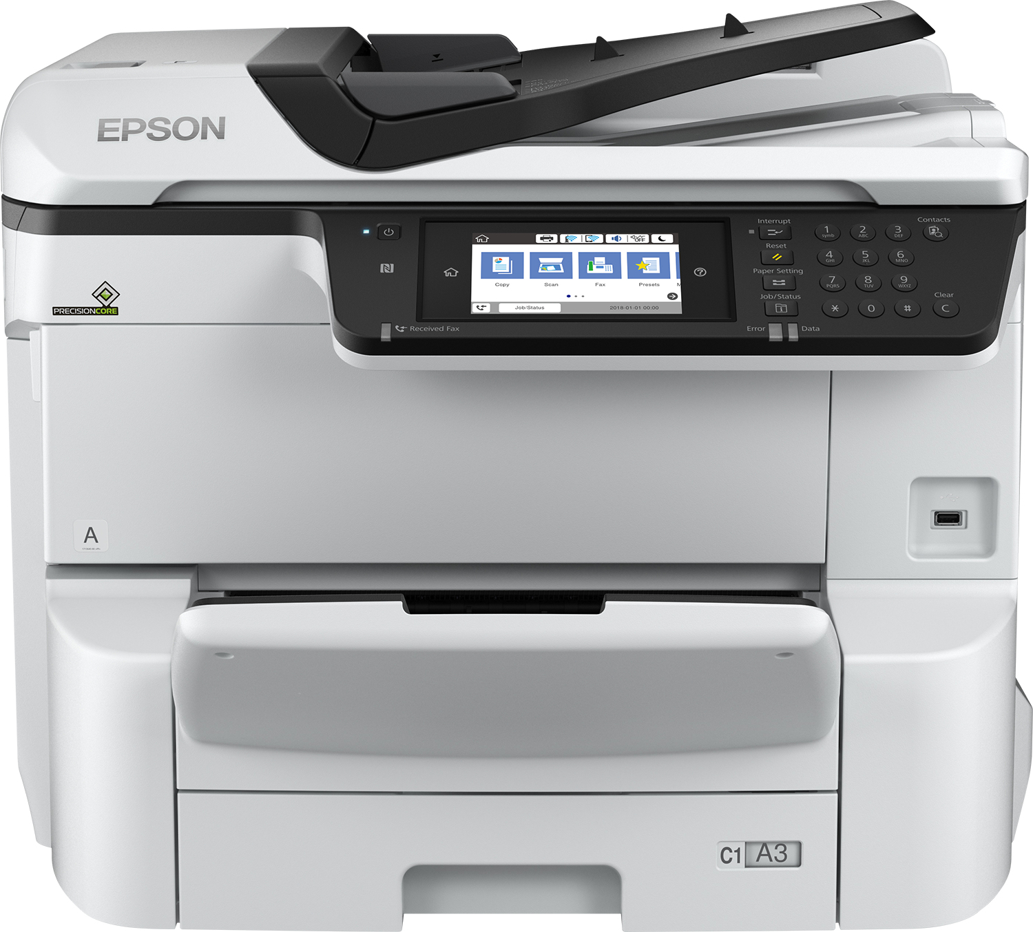 Epson WorkForce Pro WF-C8690DWF Bläckstråleskrivare A3 4800 x 1200 DPI 35 ppm Wi-Fi