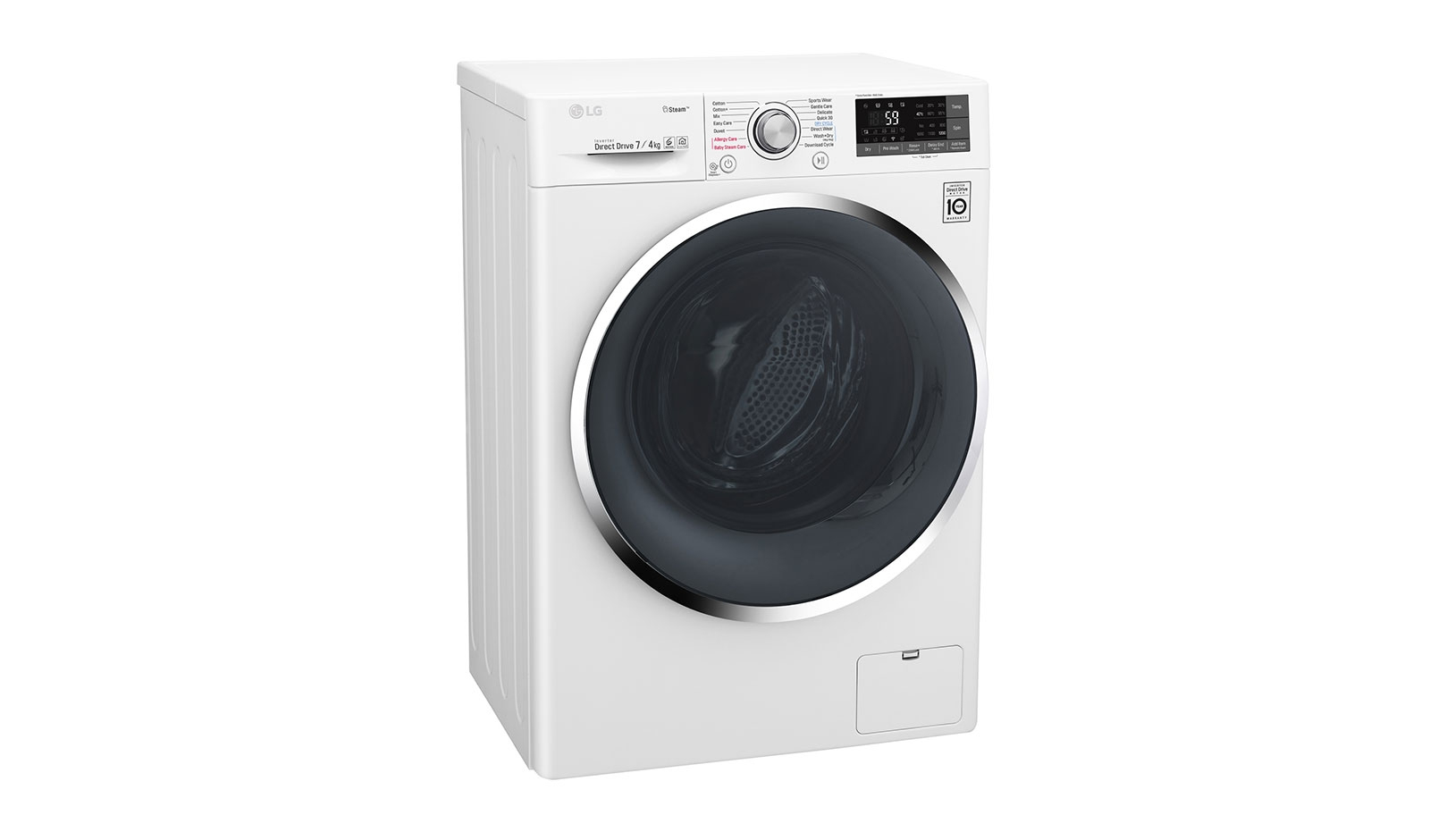 LG F2J7HG2W washer dryer Freestanding Front-load White – image 7