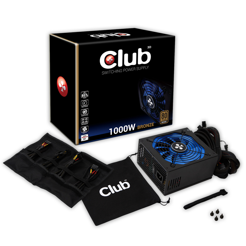 CLUB3D CSP-X1000CB power supply unit – image 7