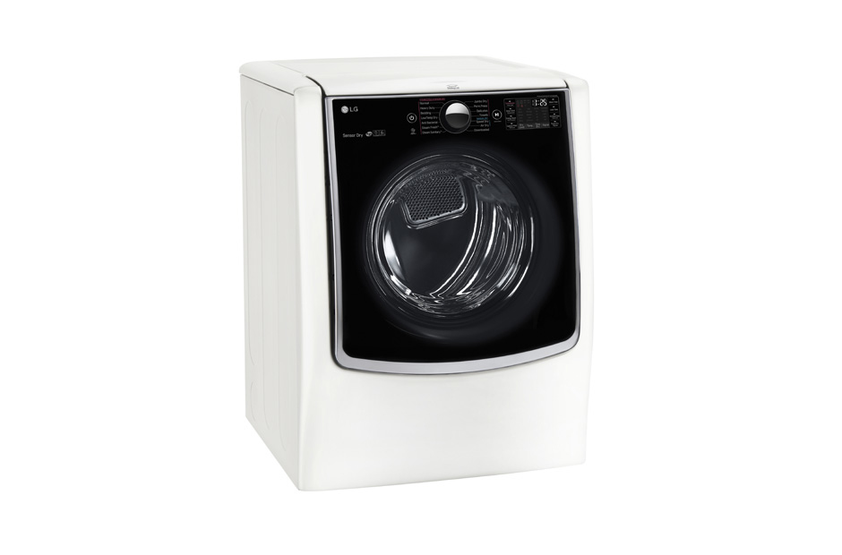 LG DLEX5000W tumble dryer Freestanding Front-load White – image 2