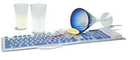 Manhattan 172868 keyboard Office USB Blue – image 1