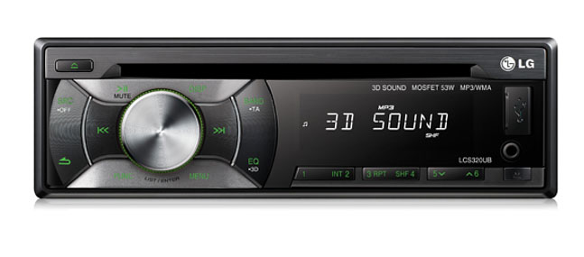 LG LCS320UB car media receiver Black – image 1