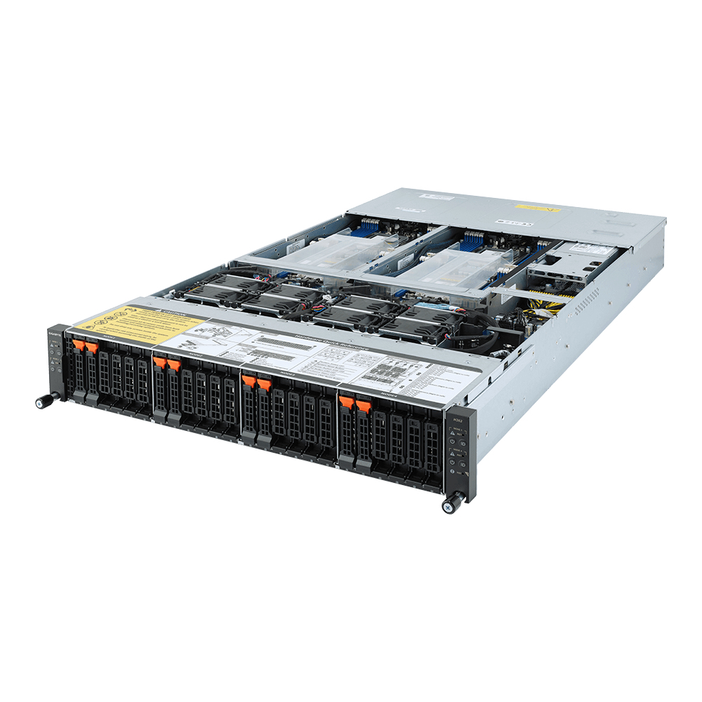 GIGABYTE H262-Z63 Socket TR4 Rack (2U) Black – image 2