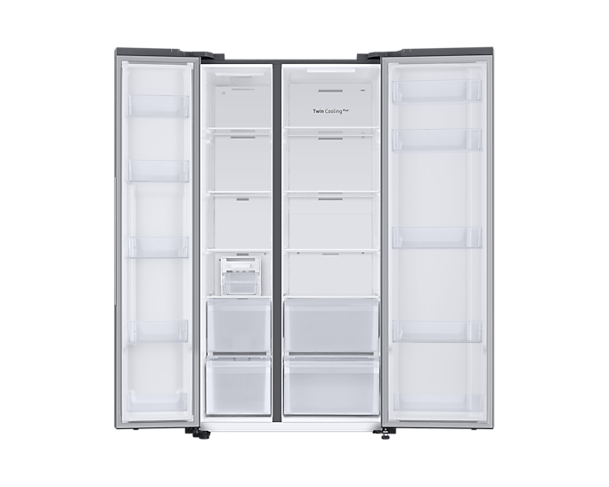 Samsung RS66A8100S9 side-by-side refrigerator Freestanding – image 5