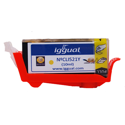 iggual PSICLI521Y ink cartridge High (XL) Yield Yellow – image 1