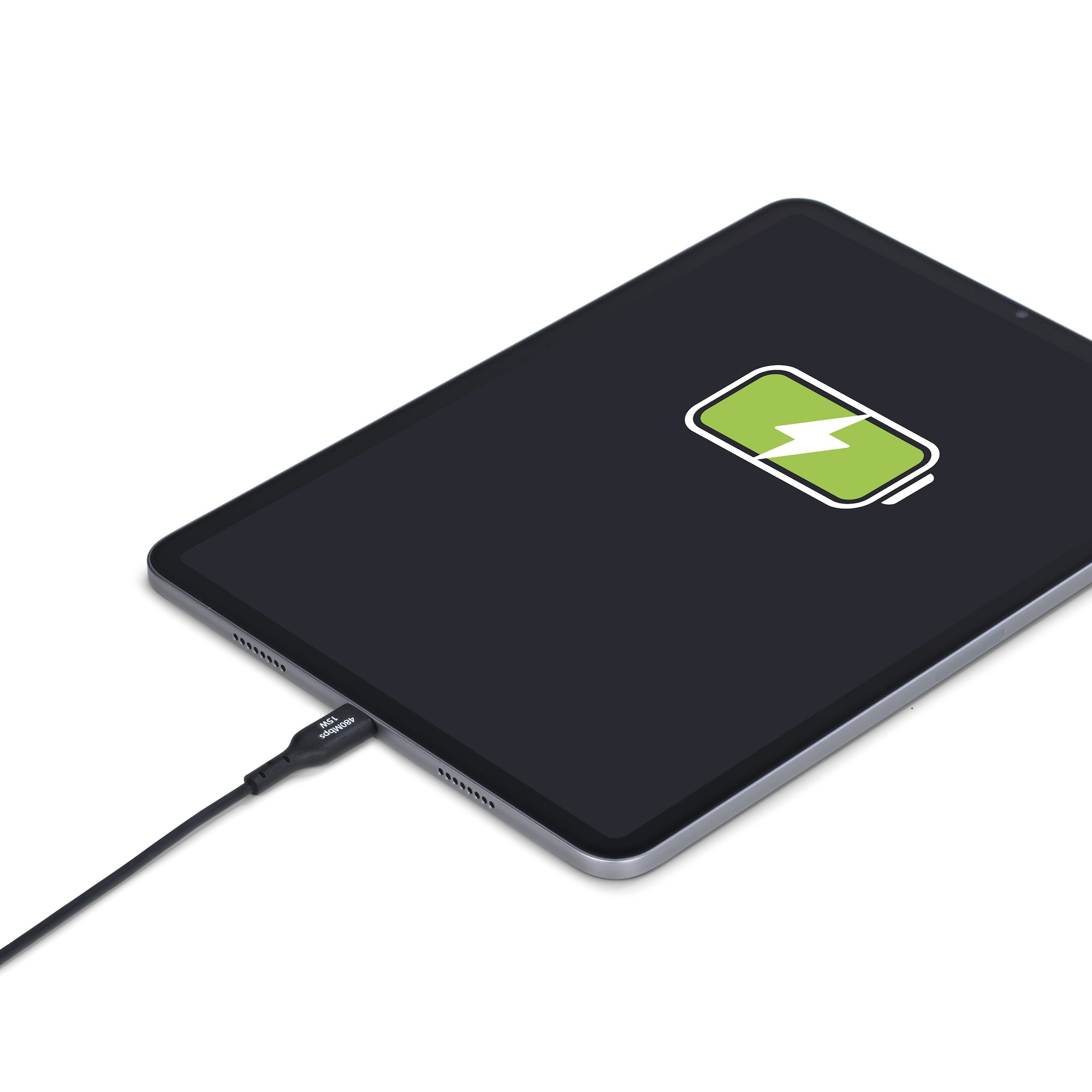 صورة كابل StarTech.com USB2AC2MNC USB 2.0 A إلى C - أسود 2 متر