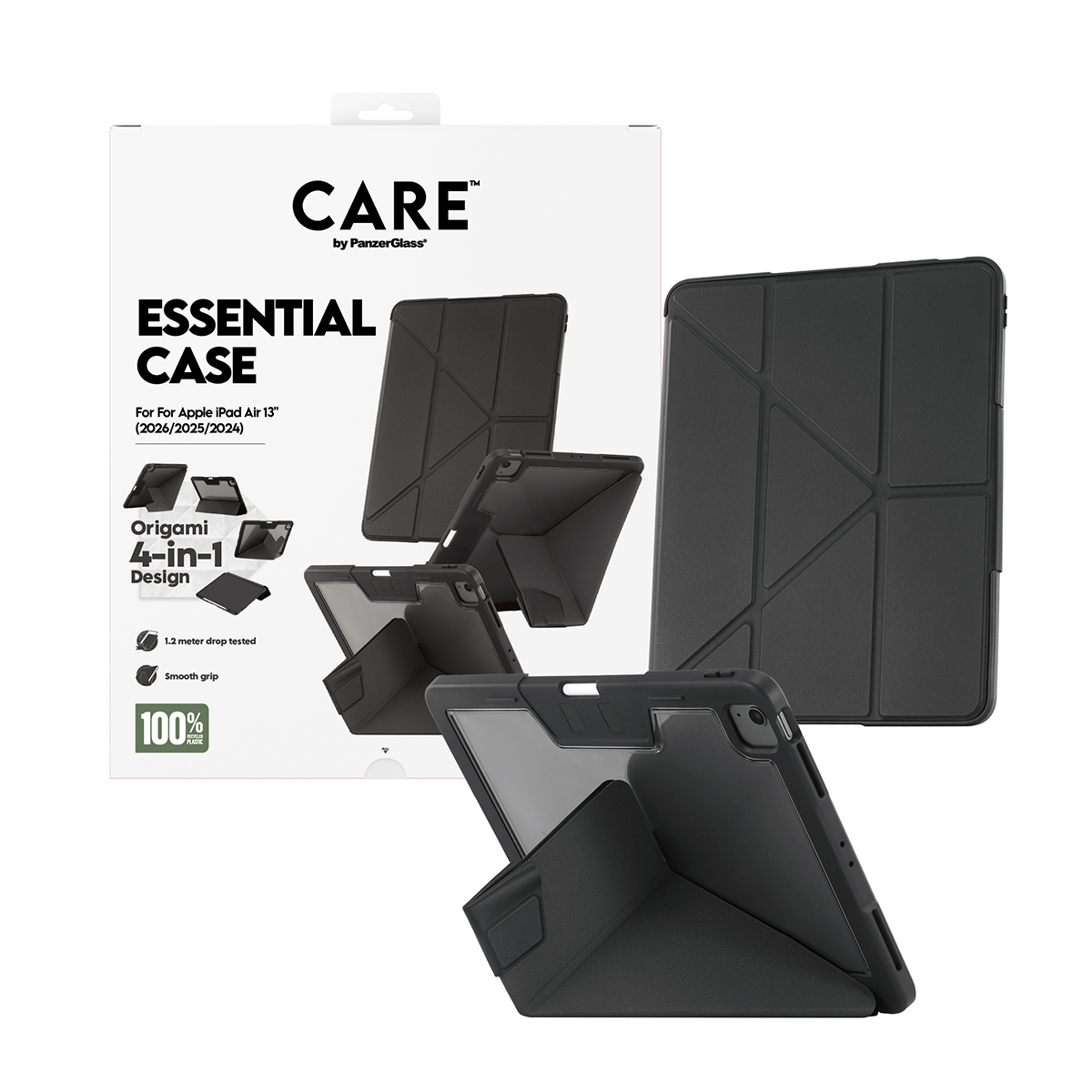 PanzerGlass CARE™ by PanzerGlass®™ by PanzerGlass Essential Case Black iPad Air 13" (2024-2026) – image 5