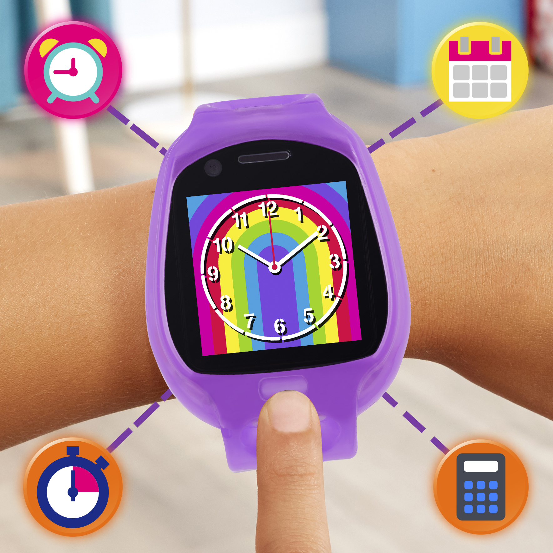 Little Tikes 2 Robot Smartwatch- Purple – image 6