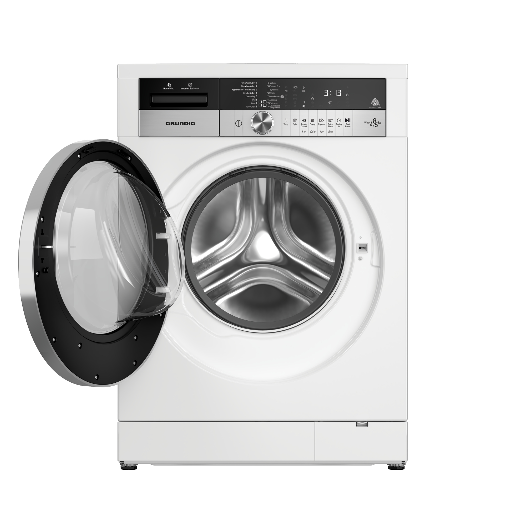 Grundig GWD38400CW washer dryer Freestanding Front-load White – image 6