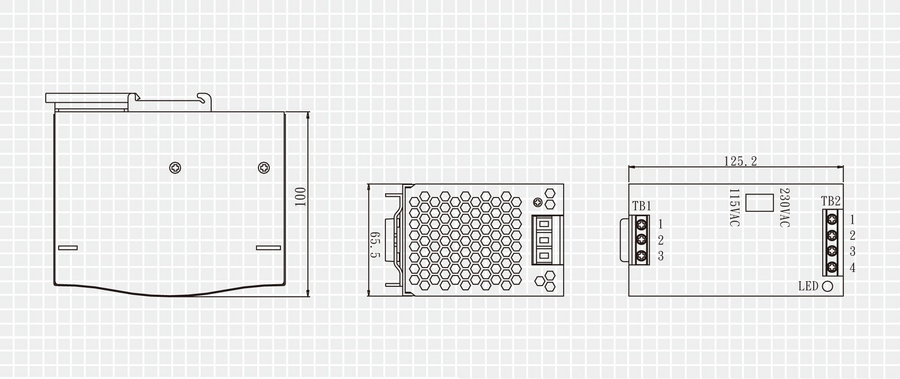 LevelOne Industrial Power Supply – image 2